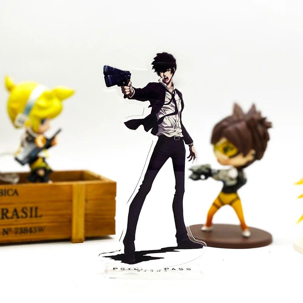 Psycho Pass Kougami Akane Makishima HM  Japanese Acrylic Stand Standee Toy Figure