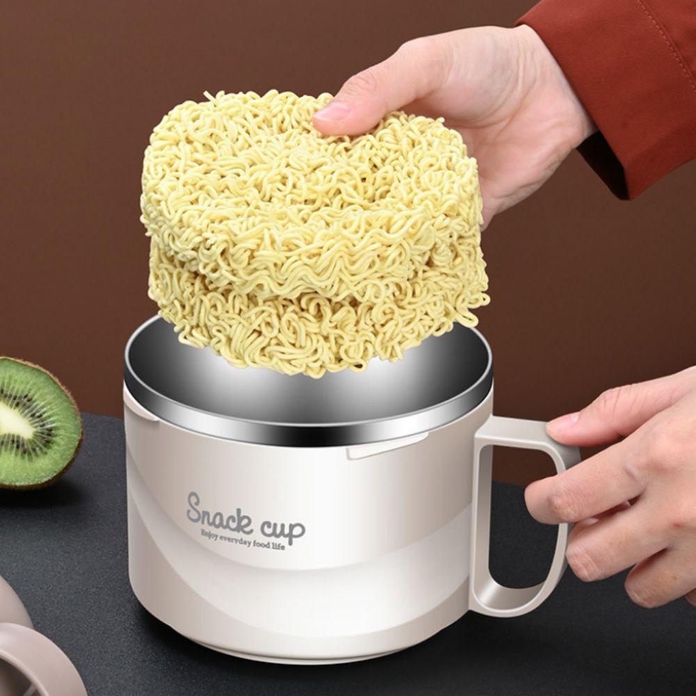 Heat-resistant Students Lunch Box Large Capacity Canteen Rice Bowl Portable Food Container  Soup