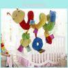 Adorable Baby Newborn Infant Hanging Rattles For Crib Stroller With Vibrant Colors