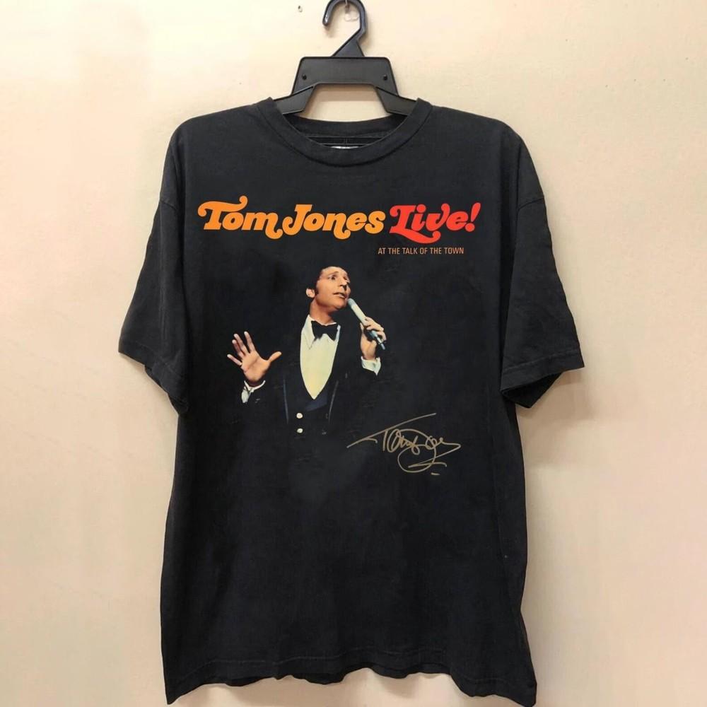 Tom Jones Live 80s Collection Singer Unisex S-5XL Shirt Unisex T-Shirt M