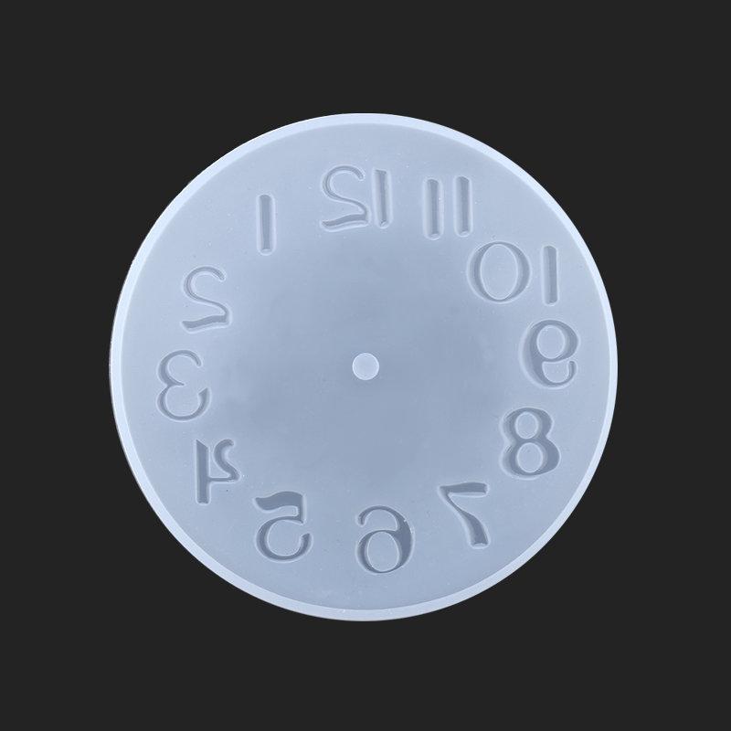 10cm 15cm Silicone Clock Mold Clock Resin Silicone Mould Casting Tools Handmade Jewelry Making Tool DIY Crafts Epoxy Resin Molds