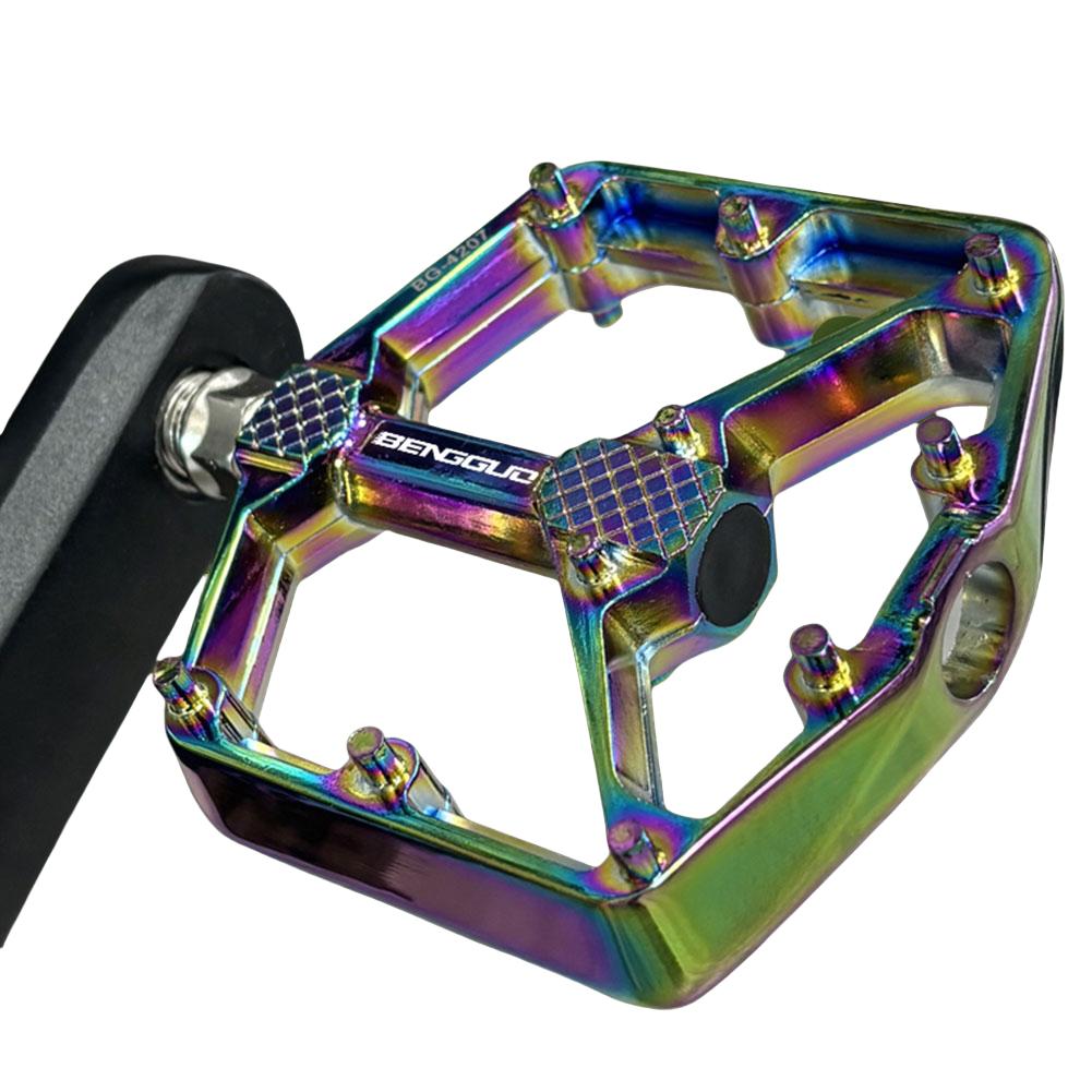 Double DU Bearing Bicycle Ultralight Pedal Aluminum Alloy Bike Flat Pedal Anti-Slip Mountain Bike Pedals MTB Bike Accessories Australia
