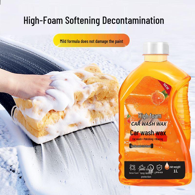 High Pressure Foam Car Wash Spray Nozzle with Liquid Wax Booster