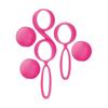 Boules de Geisha - Yoba - Rééducation Périnée - Silicone - Rose - 2 billes interchangeables