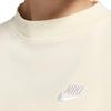 Nike Sportswear Logo Embroidered Loose Solid Color Short Sleeve Knit T-Shirt Women Tops Yellow CJ3759-113