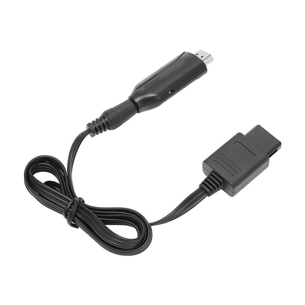 For N64 to HD Multimedia Interface Adapter Cable 3 Display Modes Plug and Play HD Video Converter with Power Cord