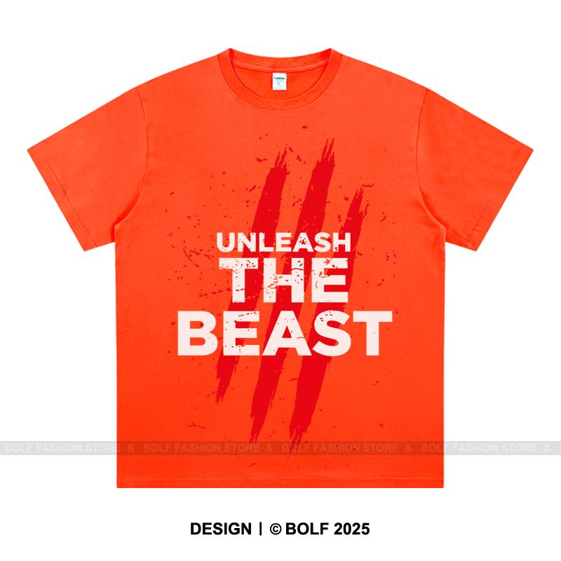 Beast Mode Workout Unisexs TShirt Cotton Oversized Gym Motivation Graphic Tees for Unisex Intense Training Fitness Top