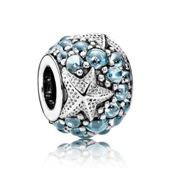 Crystal Simulate Pearl Heart Flower Beads For Women Bracelets And Bracelets DIY Jewelry