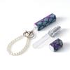 Bling Sprayflesje Sleutelhanger Formaat Reizen Parfumflesje Strass Parfumflesje Leeg Glitter Cosmetische Container Voor Onderweg
