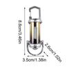 Mini Flashlight 1200 Lumen Waterproof Keychain Lamp Rechargeable Flashlights With 5 Lighting Modes For Camping Hiking Outdoor
