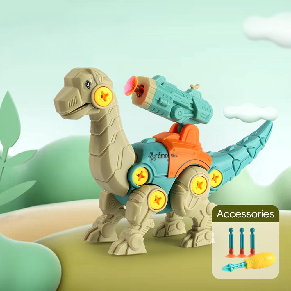 Screwing Dinosaurs Baby Toys for 3 Years Old Assembly Nuts Model Sets Safe Blocks Early Educational Toddler for Kids