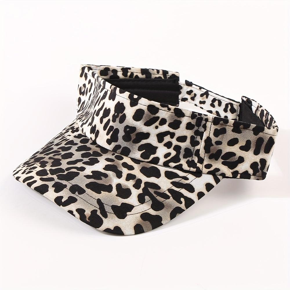 Fashion Leopard Print Trendy Casual Hat Unisex Street Hip-Hop Spring/Summer Party Cycling Adjustable Bucket Hat