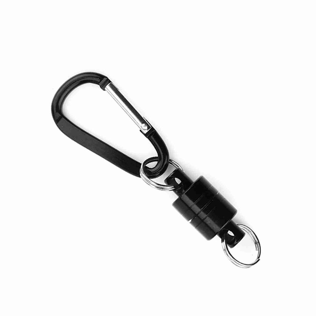 Magnetischer Landehalter Fliegenfischerkescher Release Net Holder Karabiner Köder Magneto