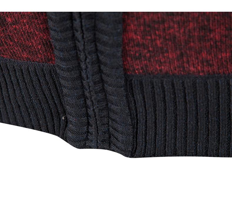 Men's Trendy Autumn/Winter Hooded Wool Cardigan Sweater
