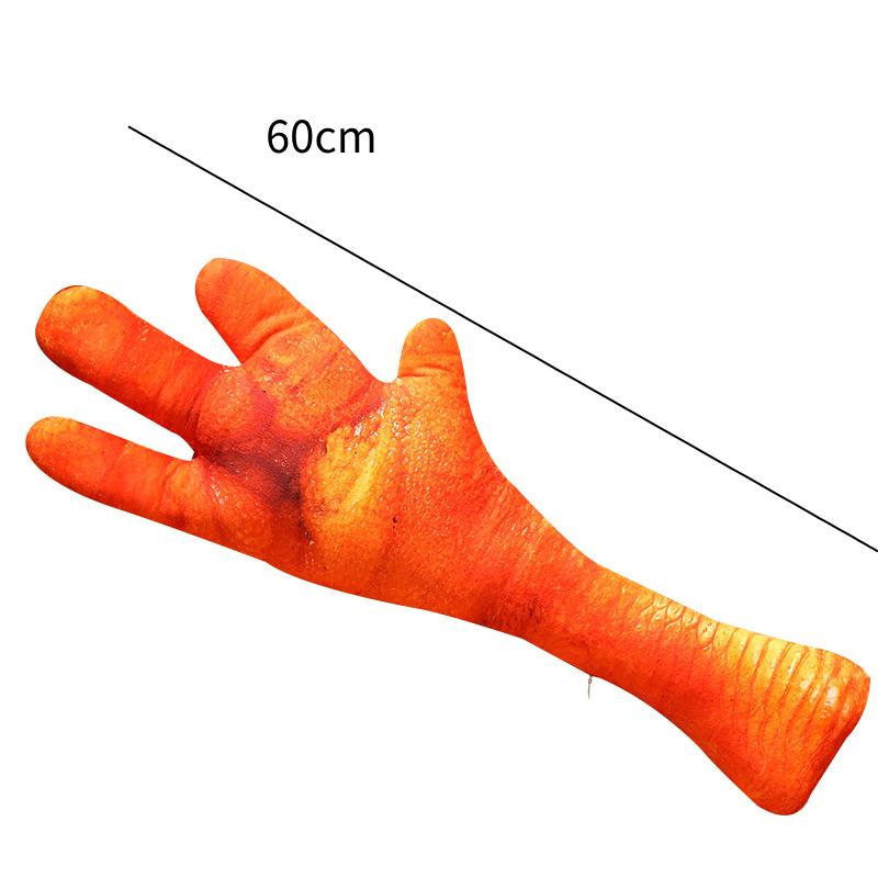 

Claw Simulated Chicken Plush Toy Stuffed Animal Pillow Pp Cotton Kids Filling 60cm/23.62in