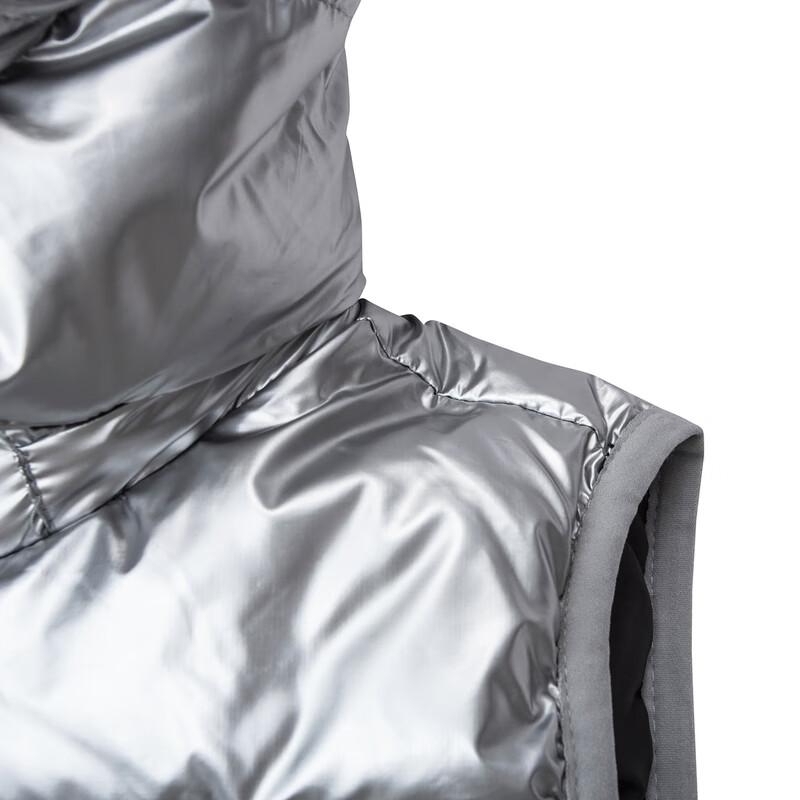 New Nike Down Vest Silver Gray Kids' DZ9727-048