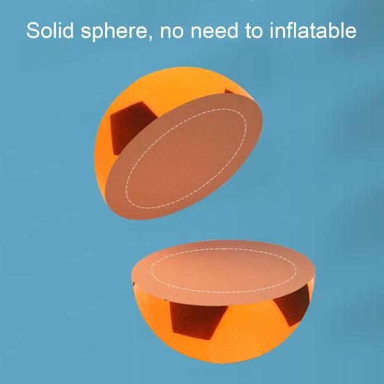 Tichý fotbalový míč pro vnitřní trénink, měkký elastický fotbalový míč s dlouhou životností, tiché sportovní vybavení pro děti