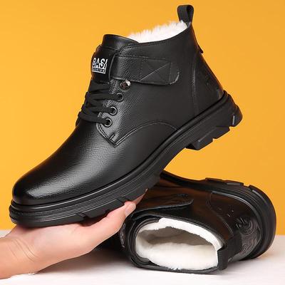 Pánské zateplené kožené sněhule Martin na podzim/zimu 2024