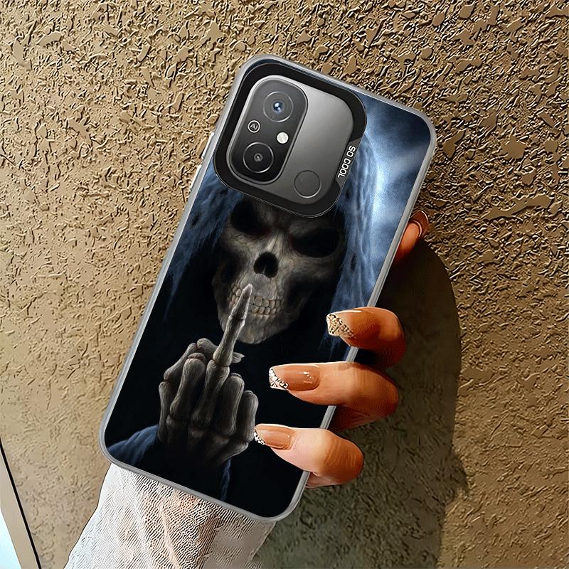 

Grim Reaper Skeleton Funny Style Shockproof Phone Case for Xiaomi Poco X7 X6 X5 X3 Pro F7 Ultra M8 Redmi 15C 15 14C 13C 12C 10C Xiaomi Poco X7 Pro