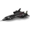 Kit de Modelo de Jato de Combate Sr71 Blackbird Não Tóxico com 1775 Peças Blocos de Construção Técnicos Estilo Moc Brinquedo Stem Presente de Volta às Aulas Para Crianças Adultos