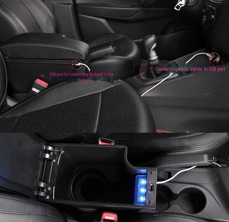 Hyundai Yuena RV Armrest Box Decor & Modification Accessories for SOLARIS