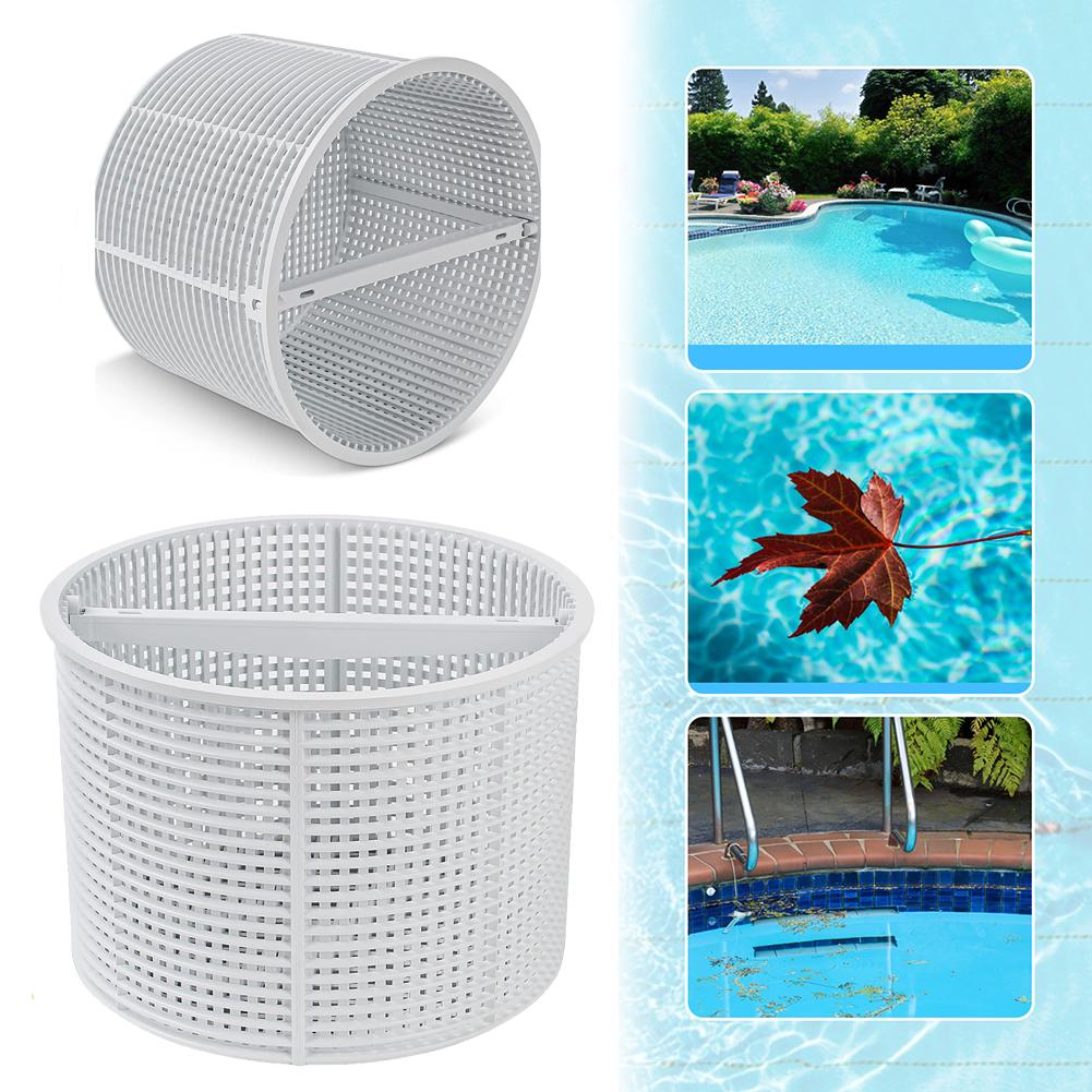 Remove Leaves Skimmer Filter Basket Swimming Pool Strainer Basket Replacement for Hayward SPX1082 Pool Cleaning Tools