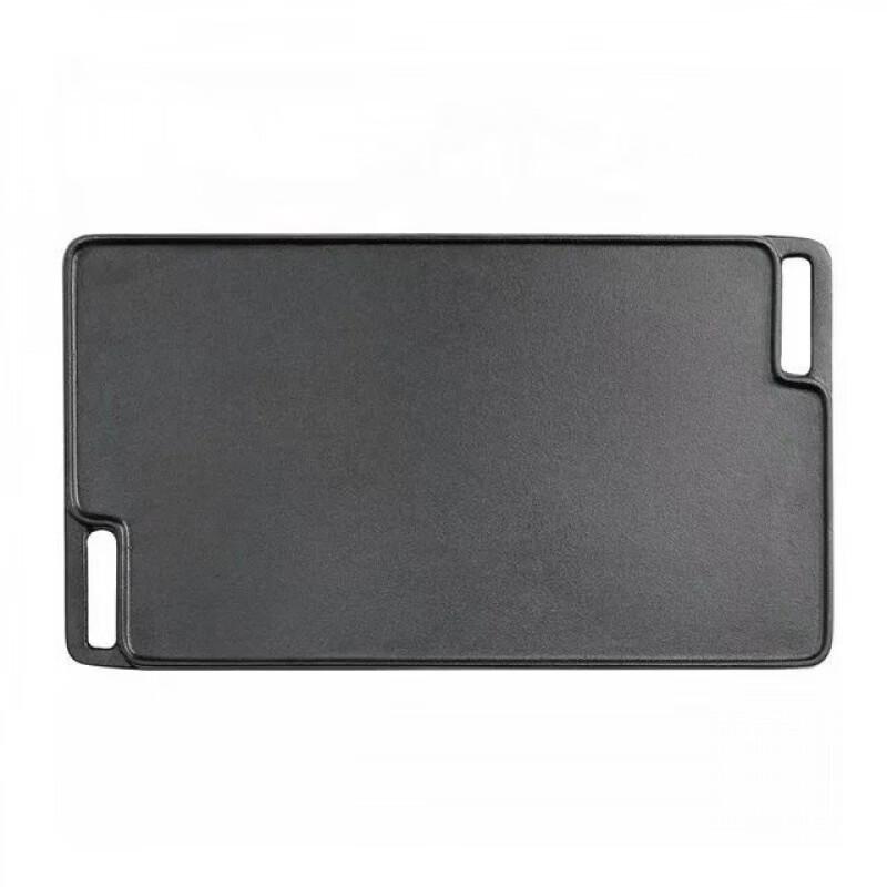 Wutuo Outdoor Gusseisen Wende-Grillpfanne