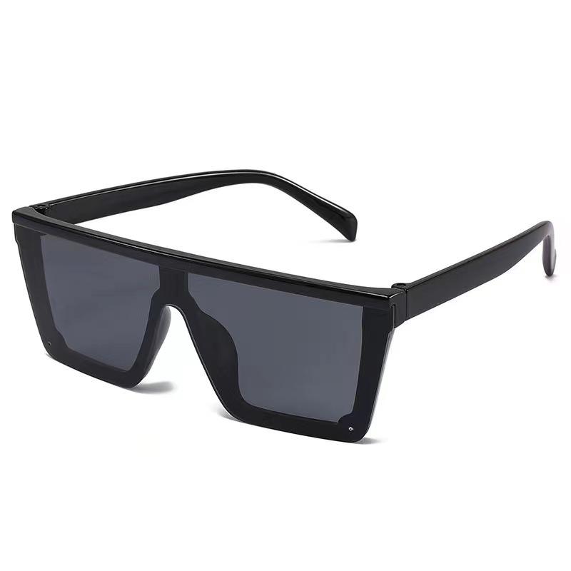 New Sunglasses One-piece Large-frame Sunglasses Women s Face Small Sunglasses