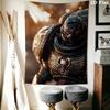 Warhammer 40K Wall Tapestry Aesthetic Wall Hanging Printed Fabric Blanket Decorative Tapestries for Bedroom Living Room Home Decor