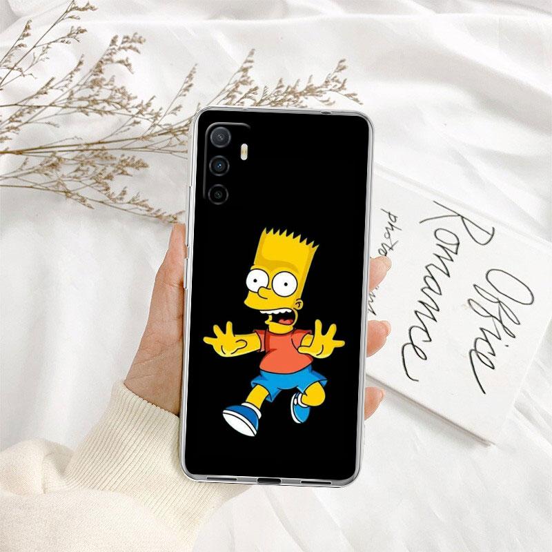 S-Simpsons Transparent Phone Case for LG K22 K30 K40 K40S K41 K42 K50 K50S K51 K51S K52 K61 K62 K71 K92 Q60 Q61 V40 V50 V60