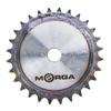Hardened Chain Sprocket with Flange, Hub 06B-1 (R1 3/8) Z-28 Outer Diameter 88.8 MORGA
