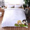  3D Print Anime Attack on Titan Boys Duvet Cover Pillowcase Wings of Liberty Children Bedding Set Single Full Size