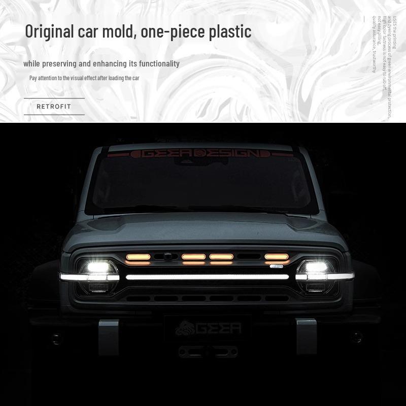 Jichuang LED Flowing Light Grille for Tank 300 - Front Middle Net Decoration