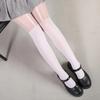 Jk Japanese Style Women Tights Sweet Girls Thigh High Stocking Pantyhose Lolita Kawaii Bowknot Patchwork Sheer Black Tight Women