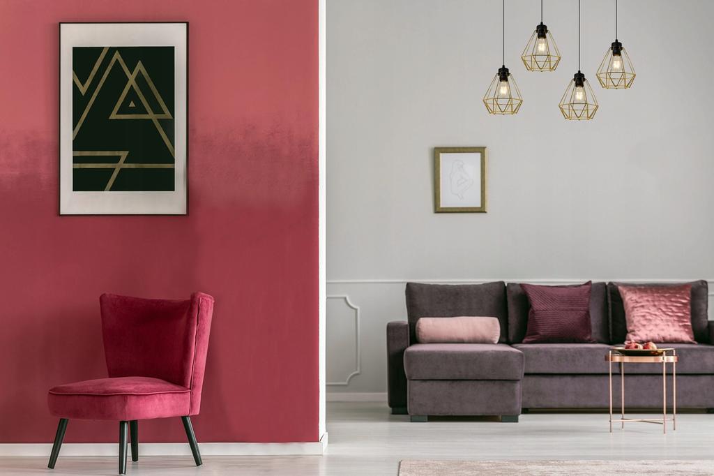 MODERN ELEGANT HANGING LAMP METAL LAMPSHADE