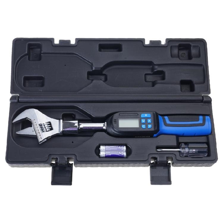 Digital Torque Spanner Tool With Replaceable Heads Ratchet Mechanism And Customizable Torque Settings 4 Measurement Unit