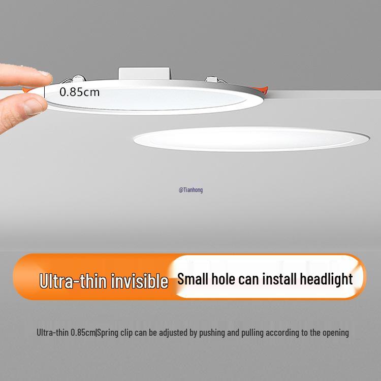 Recessed Round Ceiling Light for Living Room