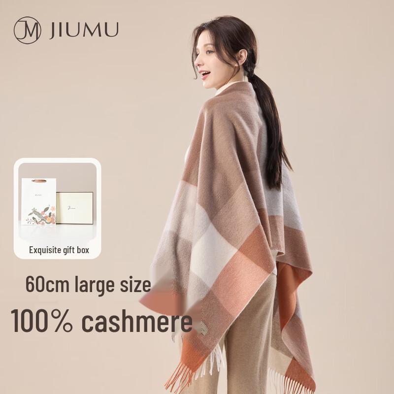 

JIUMU Women s 100% Cashmere Scarf & Shawl