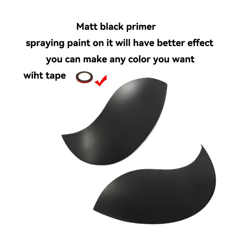 Carbon Fiber Car Headlight Eyebrows Cover FRP Front Angry Eyelids For MINI F54 CLUBMAN F55 5 doors F57 CABRIO 3 doors F56 COOPER