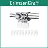 Metal Drapery Curtain Hanging Rings With Plastic Hooks For Curtains Rods And