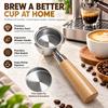 Fine Hole Filter Coffee Machine Portafilter for DeLonghi Espresso Brewing
