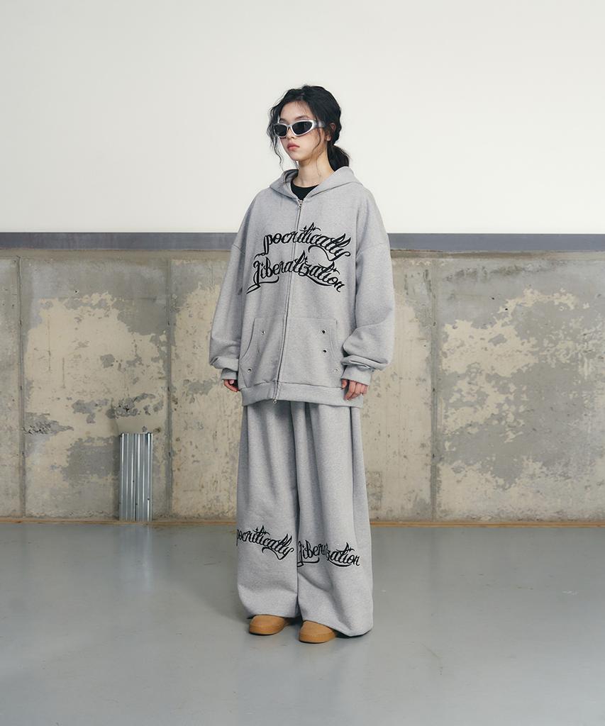 Eonyujeulaeb H-Hotfix Sweatpants [Gray]