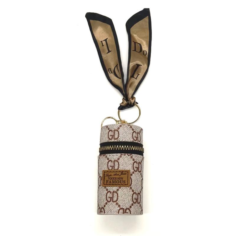 Old flower change bag new small bag pendant earphone bag mouth red envelope mini keychain bag
