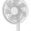 Desk Fan Mini Adjustable Angle Night Light Quiet Powerful Cooling Table for Home Car
