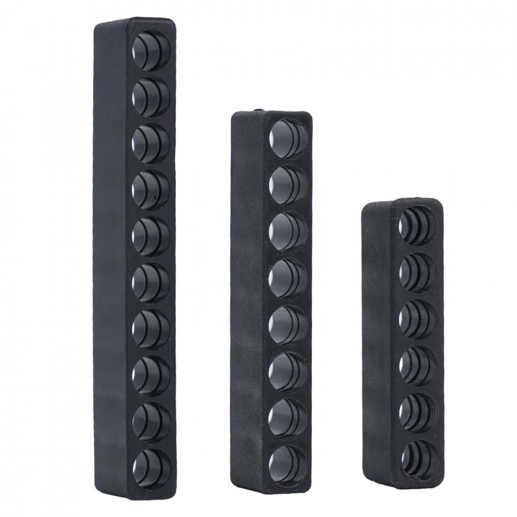 Efficient Screwdriver Bit Storage Box 6 8 10 Holes for Easy Organization