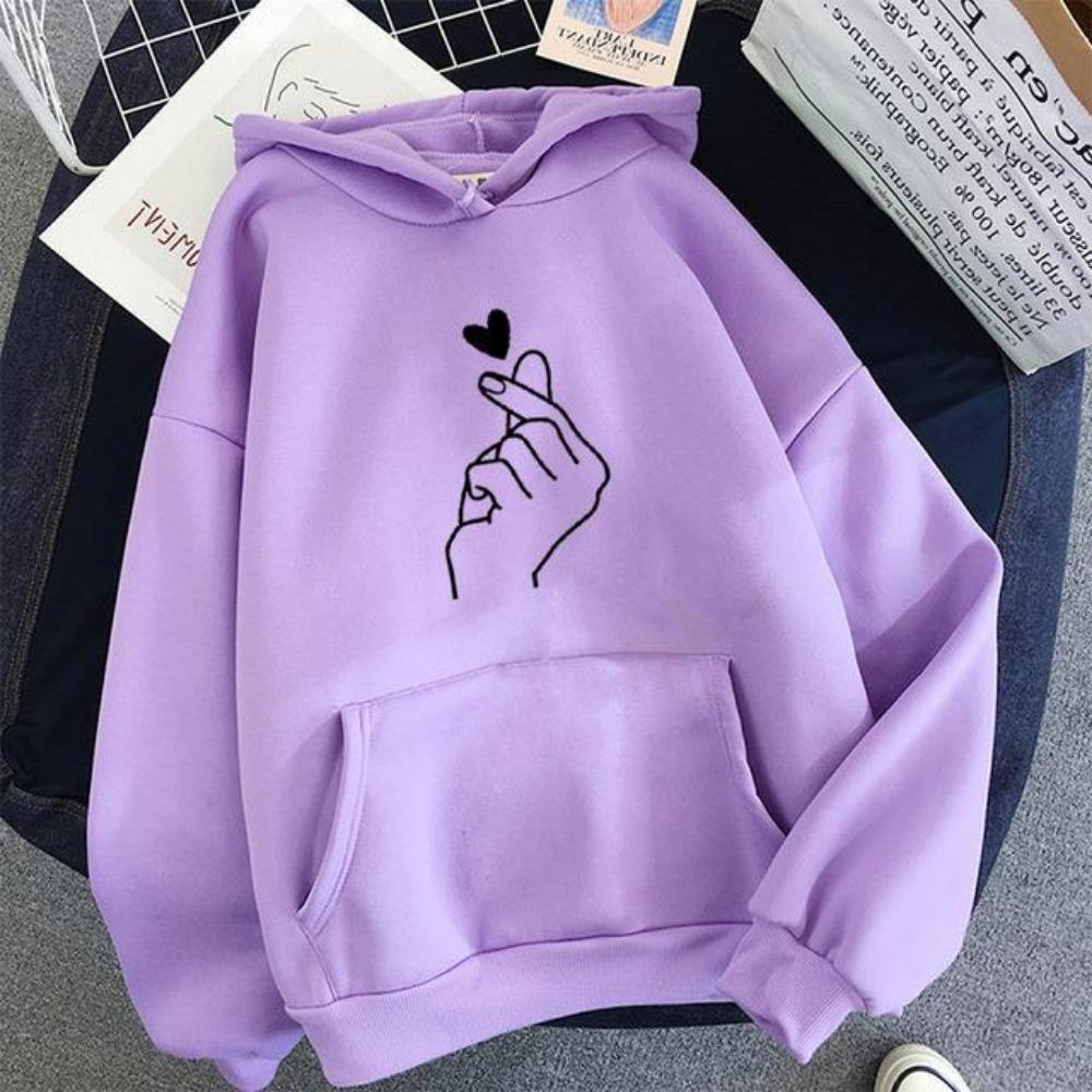 European and American fleece hoodie sweater men's and women's clothing autumn and winter couple tops loose
