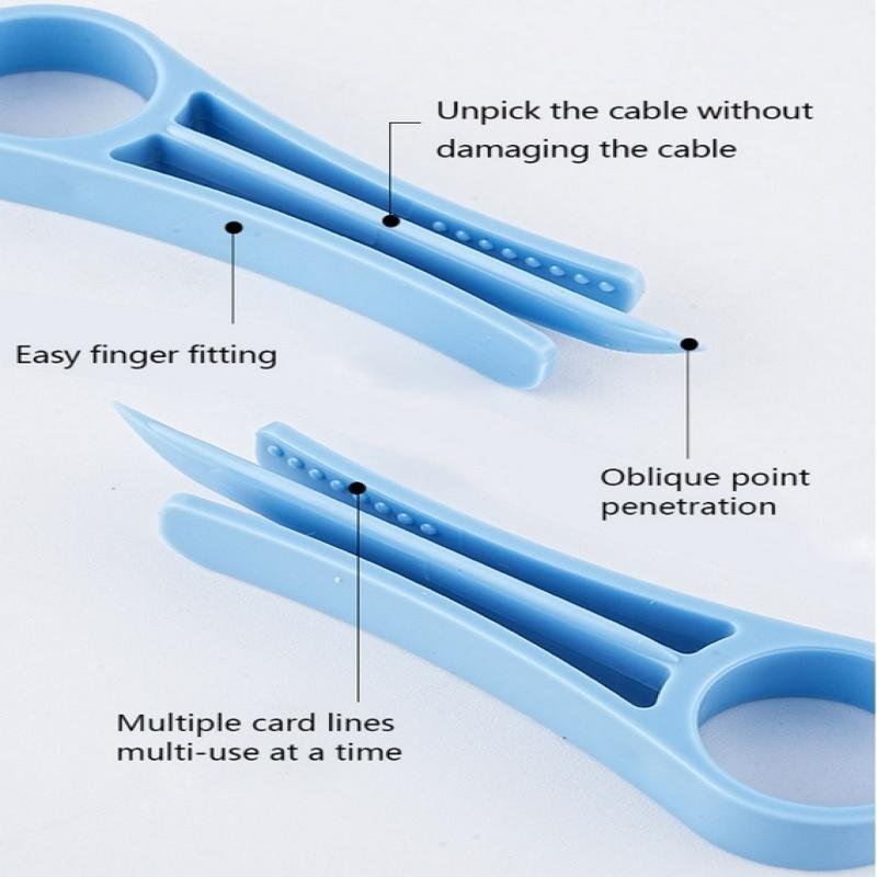 Network Cable Untwist Tool, Engineer Wire Straightener For Cat5/Cat5E/Cat6/Cat7 Wires Pair Separator Tools Quickly & Easily Untw