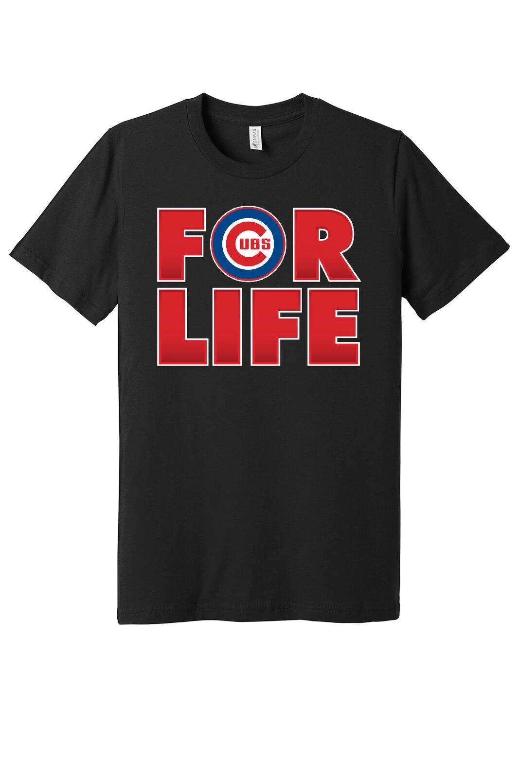 Chicago Cubs 4 Life logo shirt S - 5XL!!! Fast Ship! XL