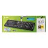 Sanwa Supply Keyboard, Wired USB Connection, Antibacterial, Waterproof, Dustproof Type, Japanese 109 Keys, Black SKB-BS6BK