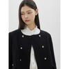 Cc Collect Gold Button Tweed Jacket C261msf001c